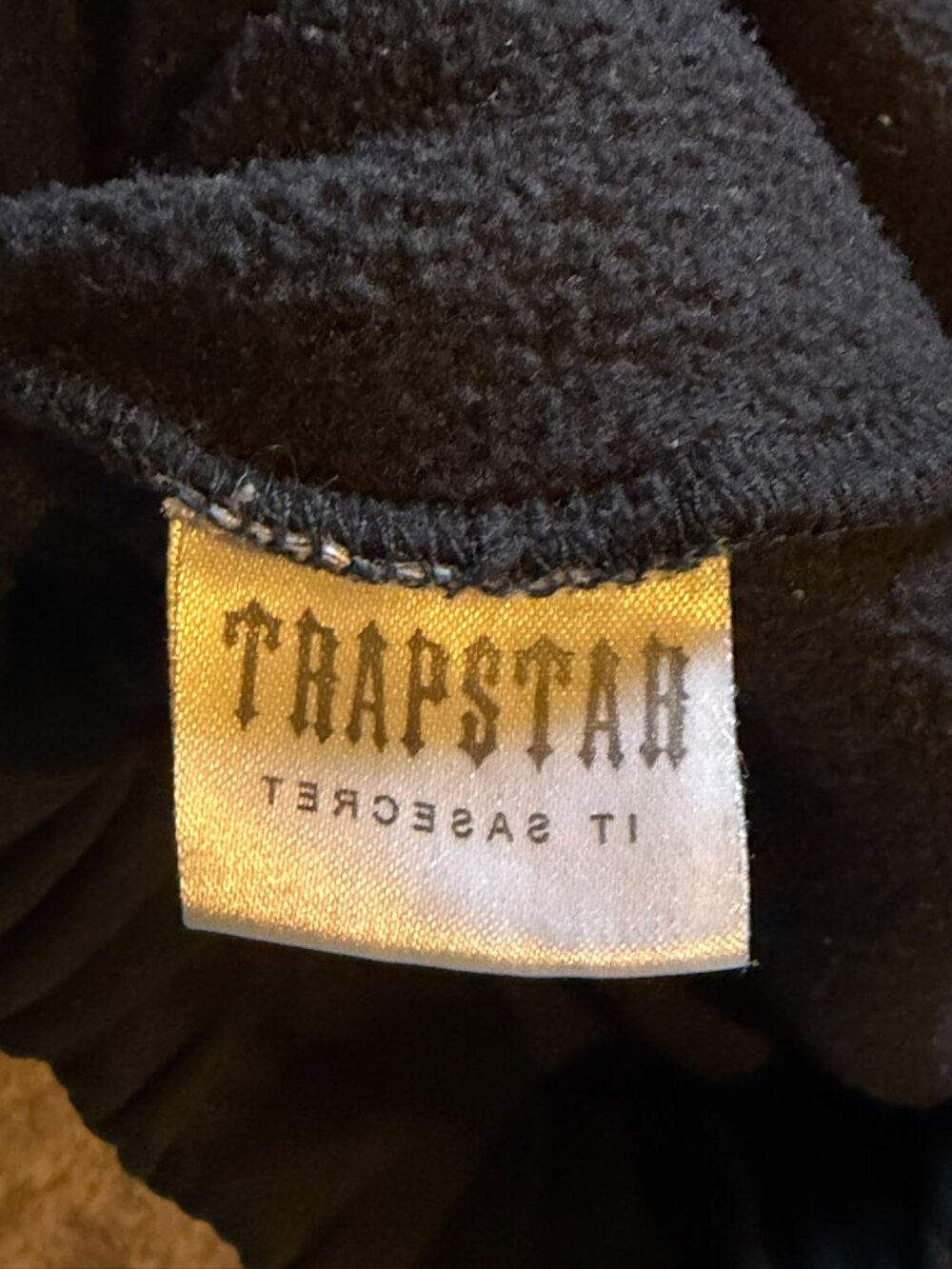 Trapstar London “It’s A Secret” Black Jogger Sweatpants – Men's Medium - Picture 5 of 9